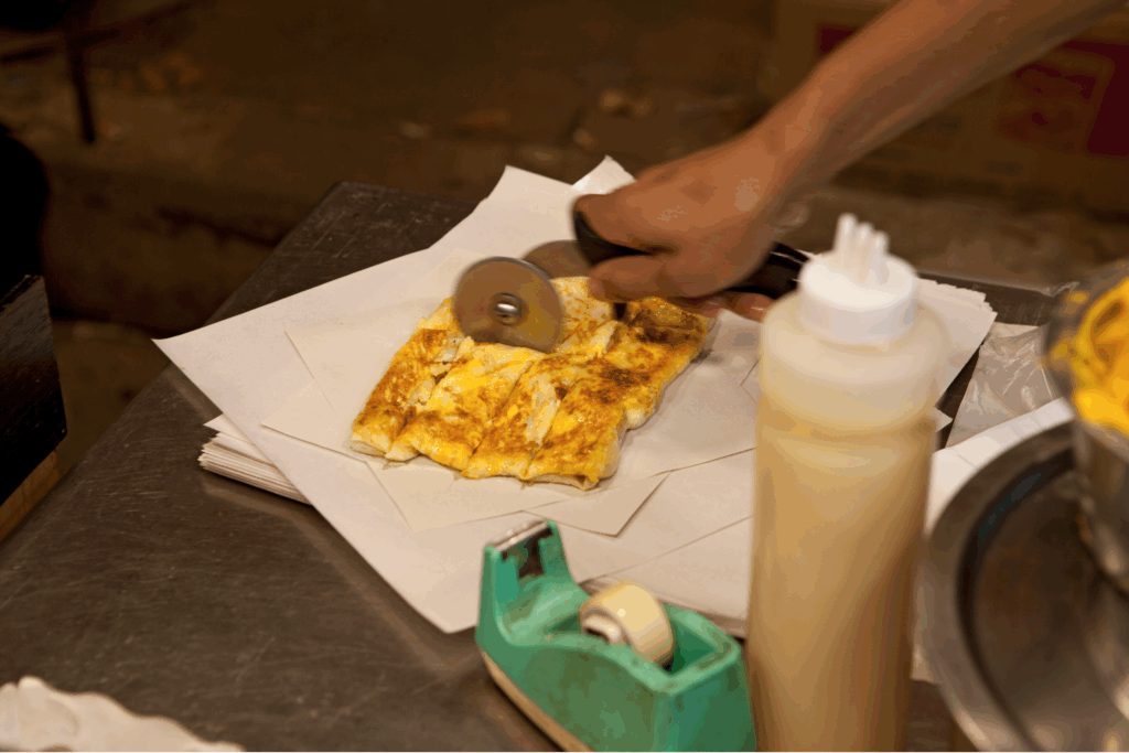 Roti street food Thaïlande