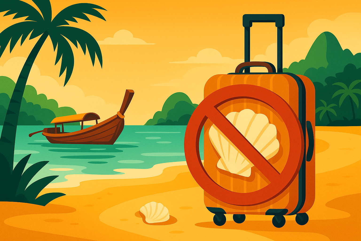 Lire la suite à propos de l’article Pourquoi tu ne devrais jamais ramener du sable, des coquillages ou des coraux de Thaïlande (même si c’est tentant)