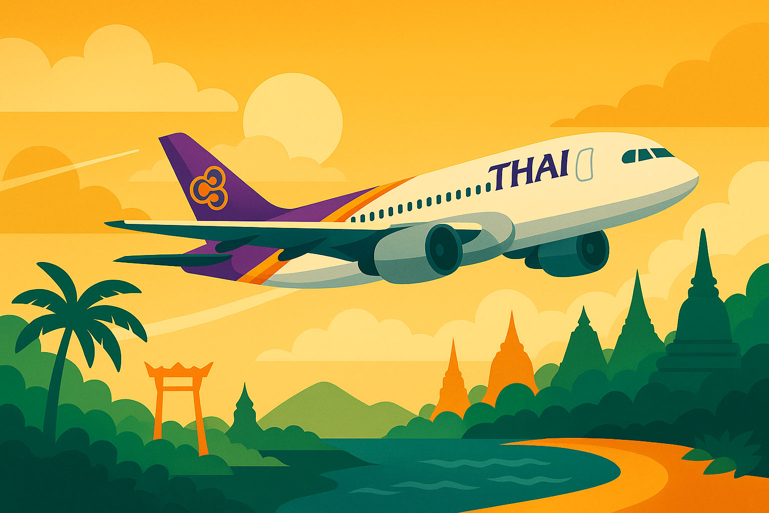 Lire la suite à propos de l’article Thai Airways modifie ses vols Europe-Thaïlande : ce qu’il faut savoir