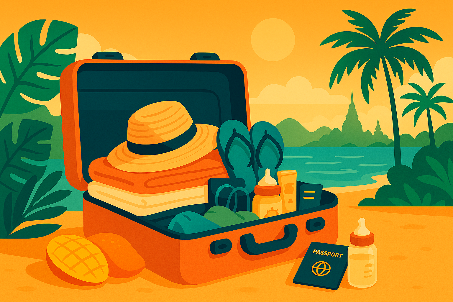 Lire la suite à propos de l’article Que mettre dans sa valise pour la Thaïlande ?