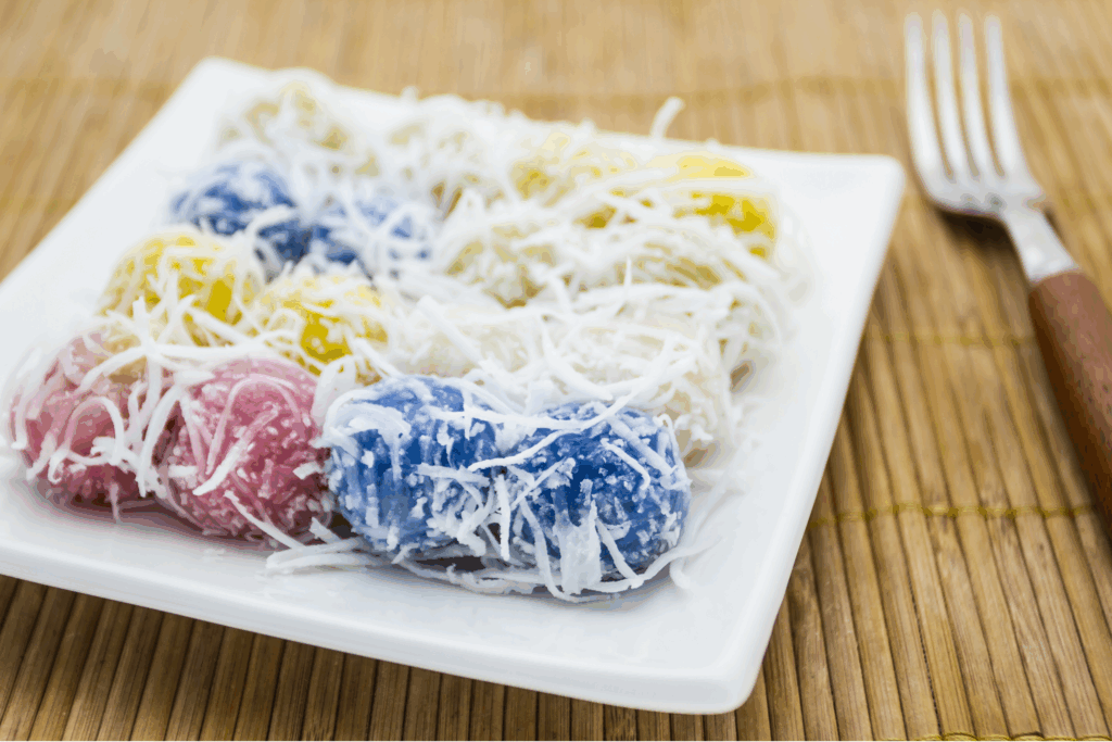 Boulettes coco Thaïlande