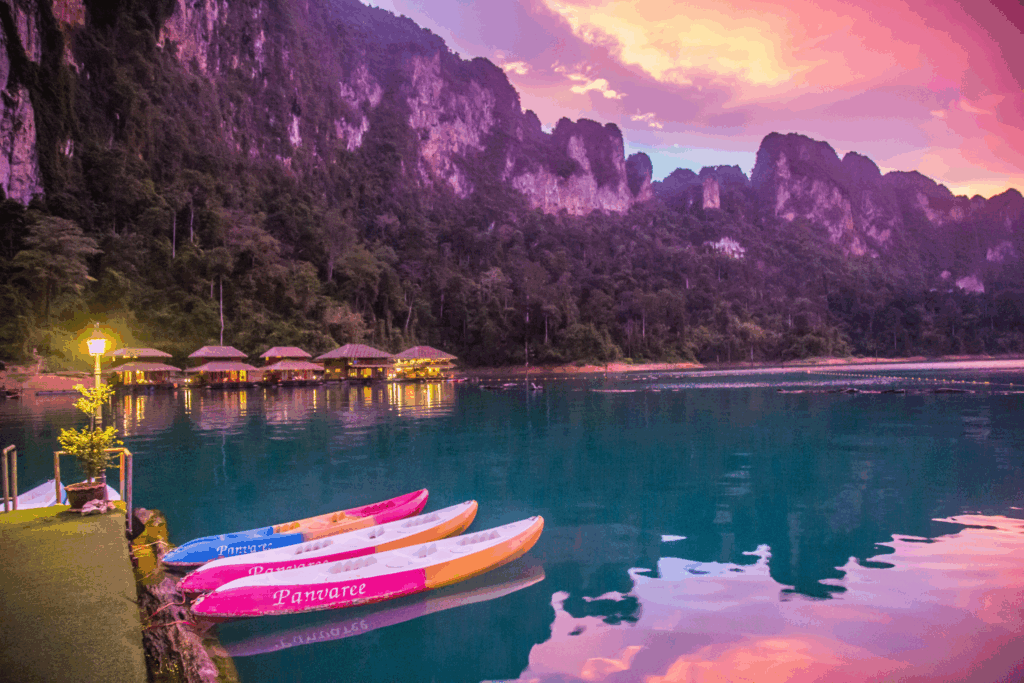 Pancarte Resort Khao Sok Thaïlande