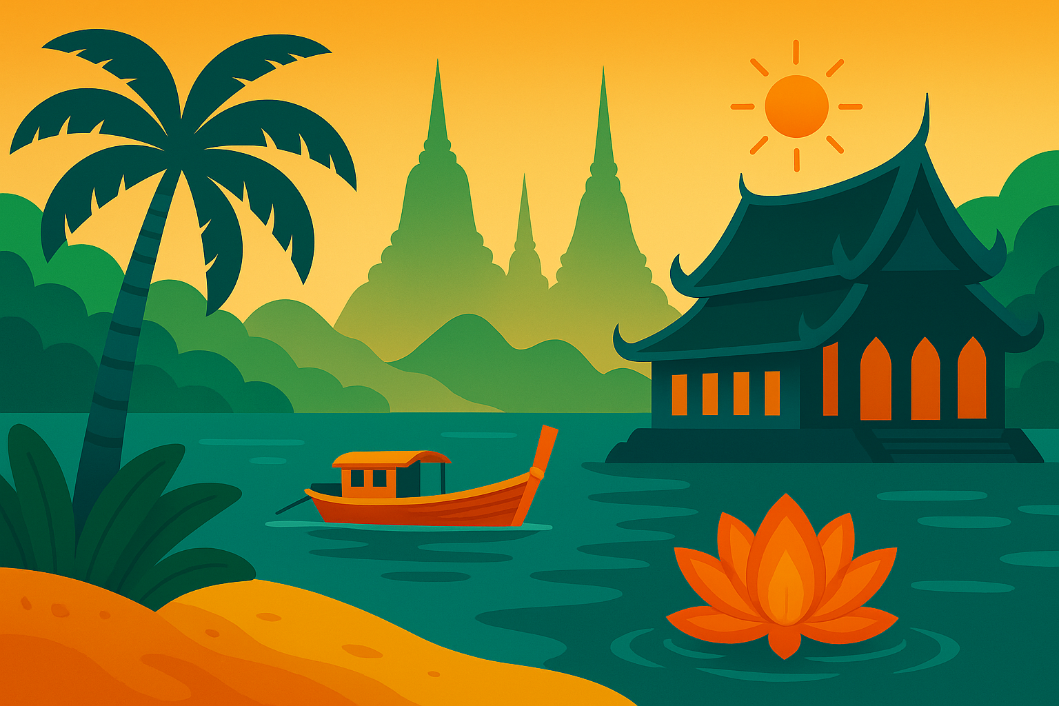 Lire la suite à propos de l’article Itinéraire de 15 jours en Thaïlande : pour une première fois inoubliable