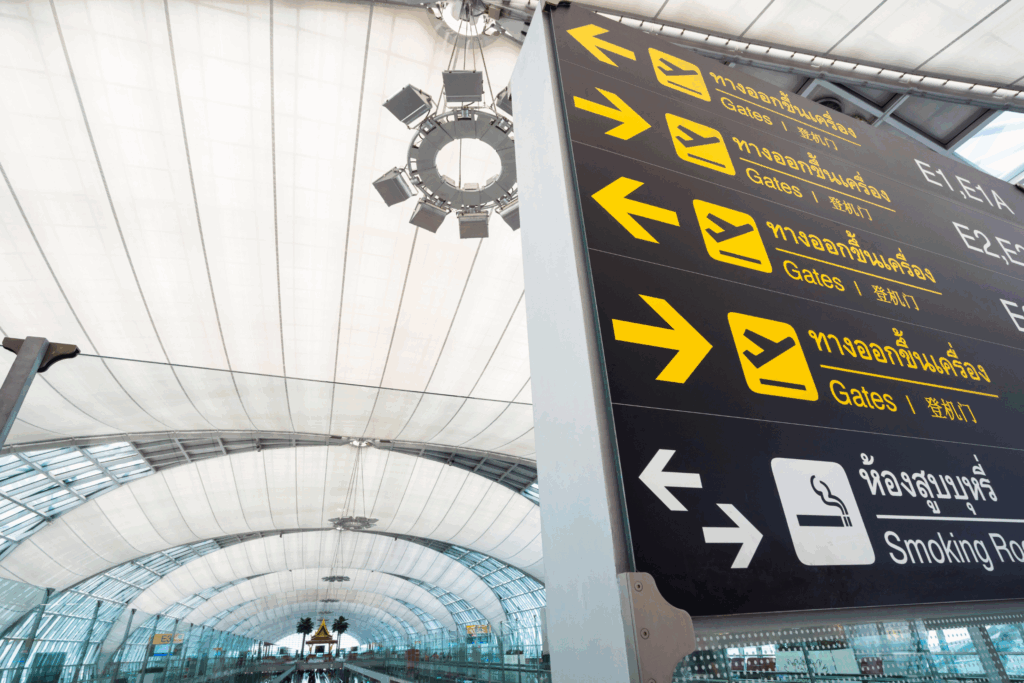 aeroport Thaïlande vol