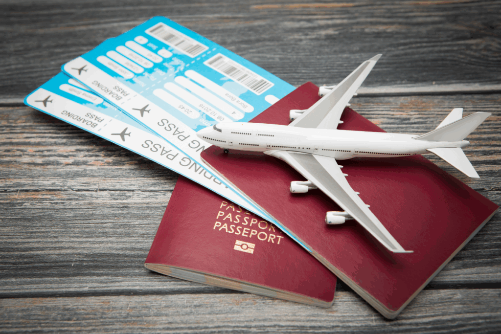 billets avion passeports 