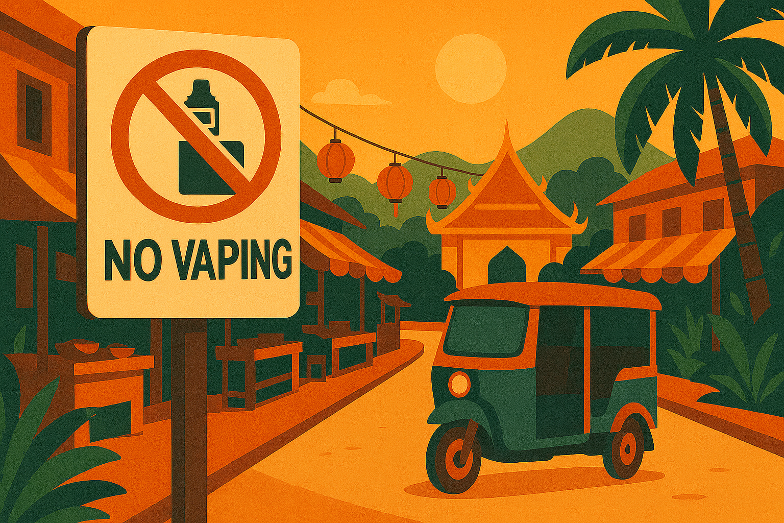 Lire la suite à propos de l’article Cigarette électronique en Thaïlande : est-ce interdit ? La vérité, les risques et comment éviter les problèmes