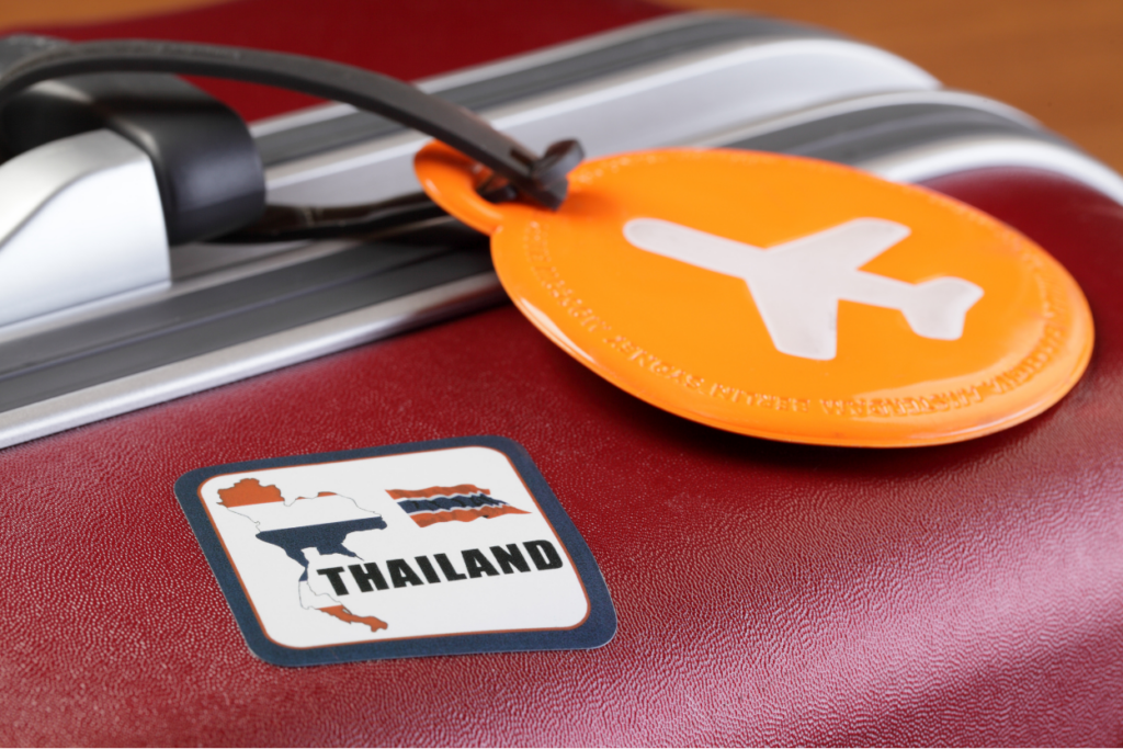 Valise voyage Thaïlande