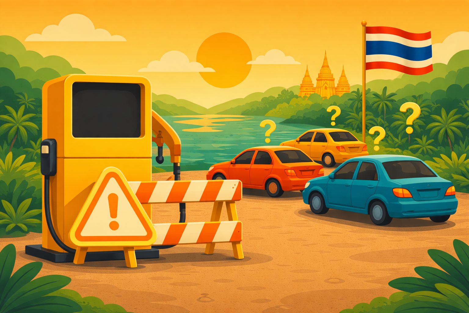 You are currently viewing Pénurie d’essence en Thaïlande : info ou intox ? Ce que tu dois vraiment savoir avant de partir