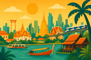Lire la suite à propos de l’article Quartiers de Bangkok : lequel choisir selon votre style de voyage ?