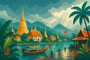 Lire la suite à propos de l’article Saison des pluies en Thaïlande : faut-il vraiment éviter la mousson ?
