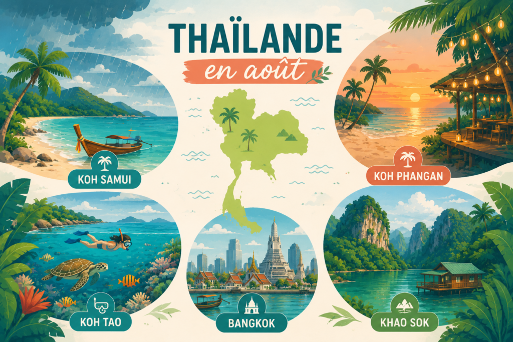 Thaïlande en août