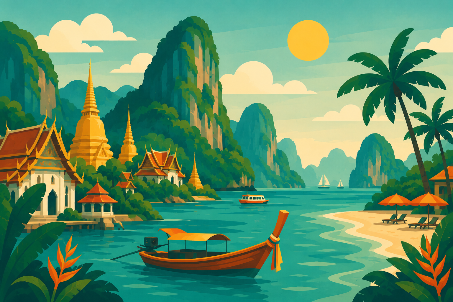 You are currently viewing Thaïlande en août : où partir ? L&rsquo;itinéraire idéal pour profiter pleinement de votre voyage